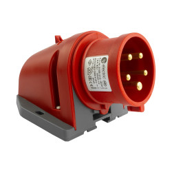 Wtyczka natynkowa CEE 5P 16A 400V IP44 VDE TP Electric 3105-312-1600