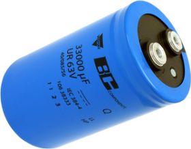 106 PED-ST Aluminum Electrolytic Capacitors, Power Eurodin, Screw Terminals