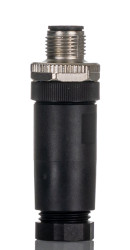 Złącze wielostykowe przemysłowe 4-pinowe Montaż na kablu Gniazdo Turck