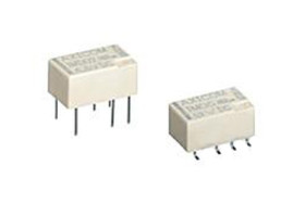 Przekaźnik sygnału, 5V dc, 2 A, DPDT, 2-polowy, montaż SMD, TE Connectivity IM-E