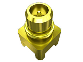 Złącze koncentryczne Montaż na płytce drukowanej Męski 50Ω typ złącza Złącze MCX 0 to 6GHz Lutowane