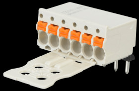 2091-1356 picoMAX eCOM female multi-point connector, angled, 3.5 mm, 6-pin