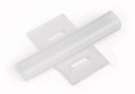 Tulejki oznacznikowe długość 23mm przeźroczyste 200szt. 211-829 /200szt./