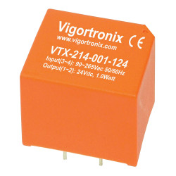 Vigortronix VTX-214-001-105 1W AC-DC Power Supply Single Output 5V