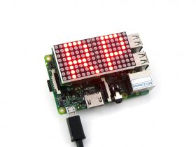 Matryca LED 8x16 dla Raspberry Pi
