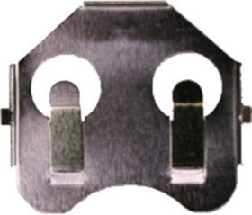 Battery holder for button cell Ø 20 mm, 1 cell, PCB mounting, 3003