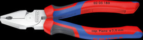 02 05 180 High Leverage Combination Pliers 180 mm