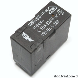 WSU/GD-10-H Relay 24V LI=580R Out 10A 220VAC THT PASI