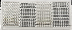 904011 Trailer - reflector, rectangular, self-adhesive, white