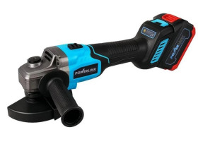 Szlifierka kątowa akumulatorowa 125mm + 2 akumulatory 4Ah 20V z ładowarką w walizce PWL-AG803 EX24251