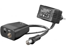 zwrotnica DC z zasilaczem do anten DVB-T