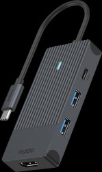 11409 USB 3.0 4-port hub, 2x A, 2x C, 1x HDMI, PD 100 W