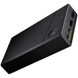 Green Cell PBGC03 PowerPlay20 Power Bank 20000mAh Quick Charge Black