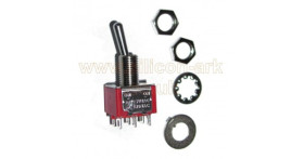 Toggle Switch DP On-none-on (RS734-7016P) - RS Components