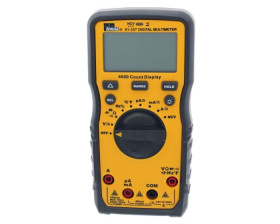 Multimetr przenośny Prąd przemienny, napięcie przemienne, pojemność, prąd stały, napięcie stałe, częstotliwość,