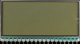 DE325RS-20/8.4(5) LCD 7-segment, 4 digits, H:11.5 mm, reflective