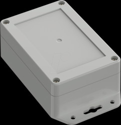 6U07120805619 Industrial housing, 120 x 80 x 45.2mm, IP66/IP68, light gray