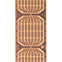 WR Rademacher VK C-911-HP Laboratory Card For 2 16 Pin IC&#x27;s 110 x 80 x 1.5mm