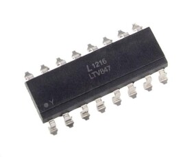 TRANSOPTOR PC847S DIP16SMD.