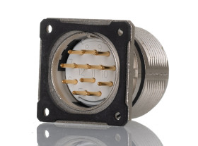 Złącze wielostykowe przemysłowe 12-pinowe M23 Montaż w przegrodzie Wtyczka Phoenix Contact