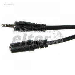 Kabel Jack AUX 3,5mm wt/gn 3,0m przedłużacz