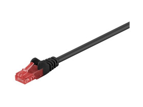 Kabel Patchcord CAT 6 U/UTP RJ45/RJ45 7.5m czarny