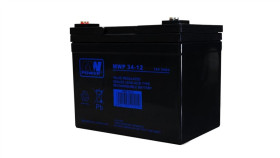 Akumulator Vrla Agm 12V 34Ah (Żywotność 12Lat) Mwp 34-12