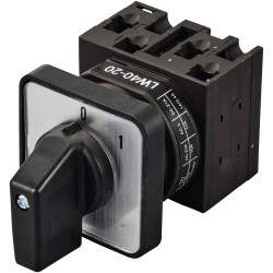 TRU COMPONENTS TC-12835368 TC-LW40-20 Limit switch black grey 20 A 690 V 45&#xB0;