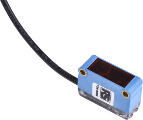 Czujniki fotoelektryczne Retrorefleksyjny w obudowie prostokątnej RS PRO PNP zakres 7.2 m LED