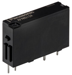 Przekaźnik mocy 12V dc SPST Panasonic 110mW, montaż PCB 1309Ω Styk płytki drukowanej