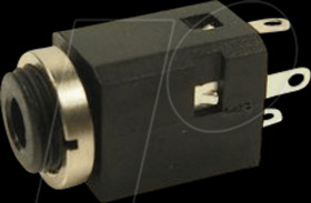 FC681374V Built-in stereo jack socket, 3 pin, 3.5 mm