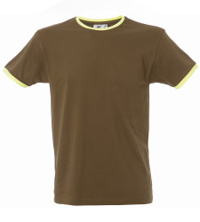 T-shirt, Wojskowy zielony, Bawełna 100%, XL, Krótki