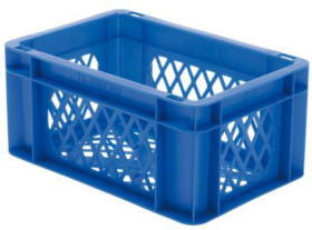 LA-KA-PE TK 300/145-2 Pojemnik do sztaplowania Favorit nadaje się na żywność (D x S x W) 300 x 200 x 145 mm niebieski 8