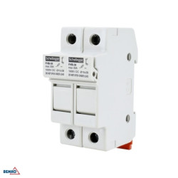 PODSTAWA BEZPIECZNIKOWA 2-POLOWA DO WKŁADEK 10x38 1000V DC MAX. 32A