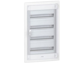 Rozdzielnica podtynkowa 72 modułowa 4x18 drzwi transparentne IP40 Pragma PRA-4-18-PT-T PRA24418 SCHNEIDER ELECTRIC