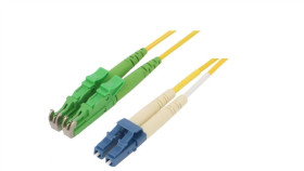 Al-9E2000lc-02I Patch Cord Światłowodowy Os2 E2000/Apc,Lc/Upc 2M Lszh