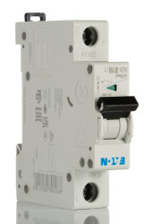 Wyłącznik nadprądowy MCB, Typ B, 1-biegunowy, 10A, 230 → 400V, na szynę DIN, Eaton 239006