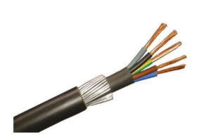 Wielożyłowy kabel przemysłowy Ekranowany 5 2,5 mm² 600/1000 V Polichlorek winylu PVC 14.5mm 50m RS PRO