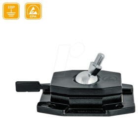 9-261-ESD Ball joint quick clamp, ESD, 40 mm Ø, black