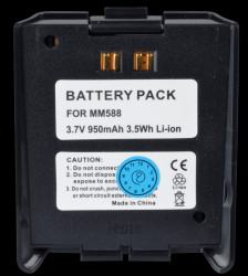 Cordless phone battery, NiMH, 3,7 V, 950 mAh