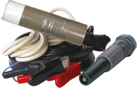 Głębinowa pompa wody 24 V natężenie przepływu: 1920L/h temp. cieczy: +80°C Xylem słup cieczy: 9.7m