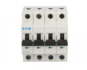 Wyłącznik nadprądowy 4P C 20A 15kA AC FAZ C20/4 279062