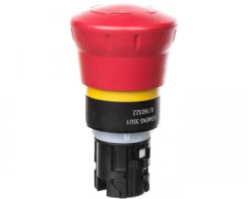 Przycisk bezpieczeństwa 22mm tworzywo czerwony 40mm odbl przez obrót IP69k SIRIUS ACT 3SU1000-1HB20-0AA0
