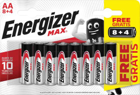Baterie AA Energizer 1.5V, alkaliczna 2.5Ah Energizer MAX