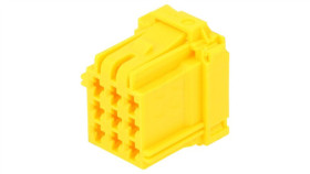 Złącze Automotive Mcp Żeńskie Żółte 9Pin 8-968971-1