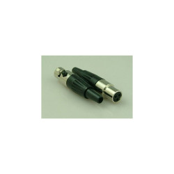 Gniazdo mikrof.mini 3 pin na kab mini XLR canon