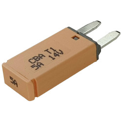 Hansor CBA1-0514 Standard mini blade-type fuse circuit breaker 5A Brown