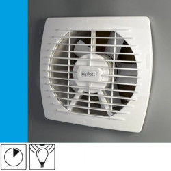 Wentylator domowy Eol 150FT fotokomórka z opóźnieniem czasowym, fi 150 mm, kolor biały