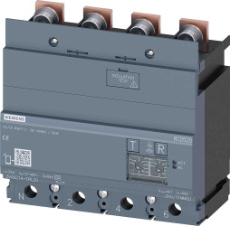 RCD, Typ A, 4-biegunowy, 250A, Siemens, 3VA9 SENTRON