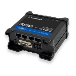 Profesjonalny przemysłowy router 4G LTE Cat.4, WiFi, Dual Sim, GPS, 1x WAN, 3X LAN, Antena GPS, RUT955 Z033B0 Teltonika RUT955